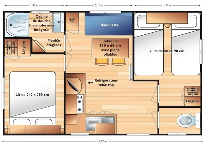 3 étoiles - Piscine - Eebebg Camping